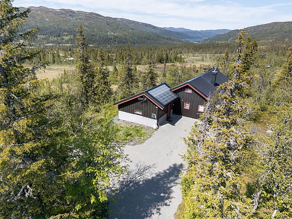 Fin tomt på Synnfjellet med god utsikt, gode solforhold og skiløyper rett i nærheten