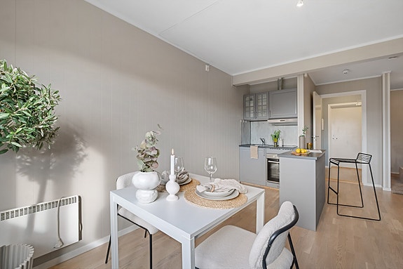 Velkommen til Nøstgata 13 - En arealeffektiv 2-romsleilighet i sentrum.