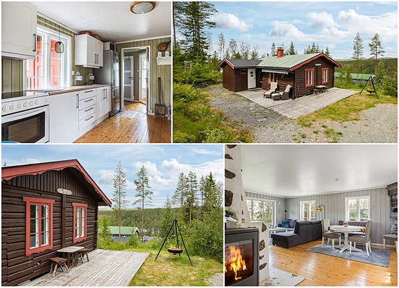 Velkommen til dette trivelige hytteområdet vest for Osensjøen, og denne koselige fritidseiendommen i Valmslia 21!