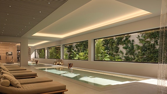 NY PENTHOUSE  | Stor privat takterrasse | Eksklusivt prosjekt med takbasseng, spa og høy komfort