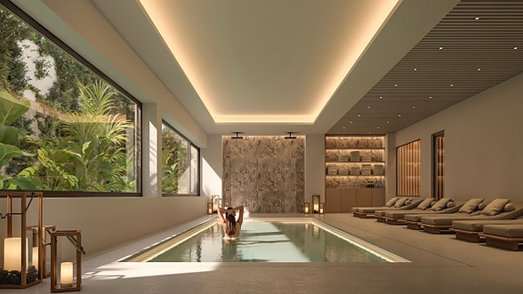 NY PENTHOUSE  | Stor privat takterrasse | Eksklusivt prosjekt med takbasseng, spa og høy komfort