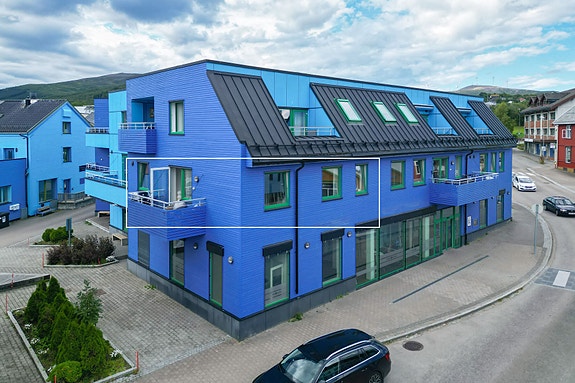 Velkommen til Kjøpmannsgata 2 A -Leiligheten ligger i 2. etasje av nyere bygg fra 2015.