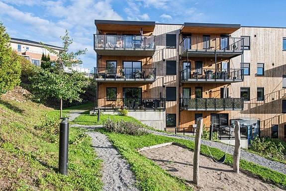 Flott intern beliggenhet - solrikt!