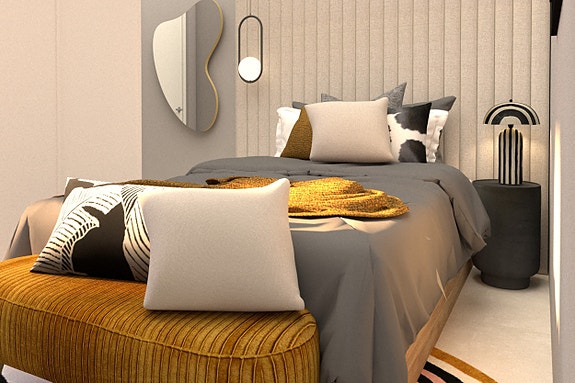 Moderne villa med stor takterrasse og mulighet for eget basseng | 3 soverom og 2 bad |