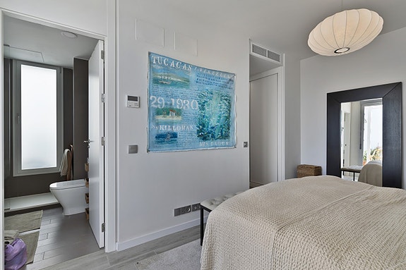 Penthouse med 3 soverom - Stor terrasse med fantastisk havutsikt - Flotte fellesområder!