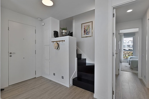 Penthouse med 3 soverom - Stor terrasse med fantastisk havutsikt - Flotte fellesområder!