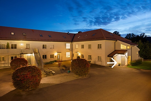 Overbyggget inngangsparti