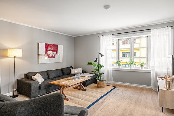 Velkommen til Fougstads gate 5B, presentert av Kjersti N. Bråthen v/EIE eiendomsmegling.