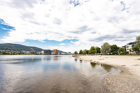 Badestrand ca. 5 min fra boligen