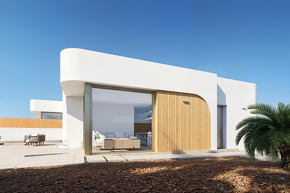 Ny luksusvilla på golfbanen - 3 soverom, underetasje og privat basseng