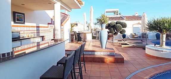 Eksklusiv villa med 3 soverom, saltvannsbasseng og havutsikt – Los Dolses, Orihuela Costa