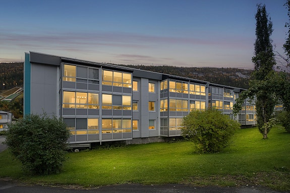 Velkommen til Langneset! - 3-roms gjennomgående leilighet
i 1.etasje - innglasset balkong og heis i bygget.