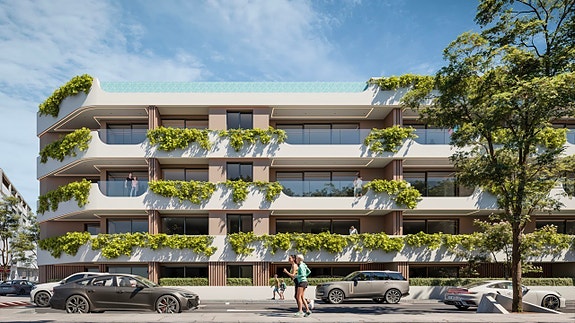 Penthouse med 3 soverom og stor privat takterrasse | Eksklusivt prosjekt med takbasseng, spa og høy komfort