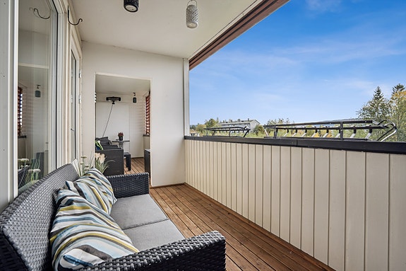 Terrasse på 14 kvm