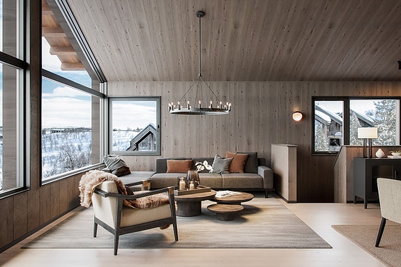 Nyt hele skisesongen i ny chalet på Kikut - første salgstrinn er klar for innflytting i god tid til jul!