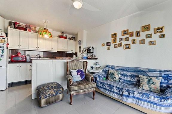 Leilighet med 3 soverom og spektakulær havutsikt - Første linje i Playa Flamenca