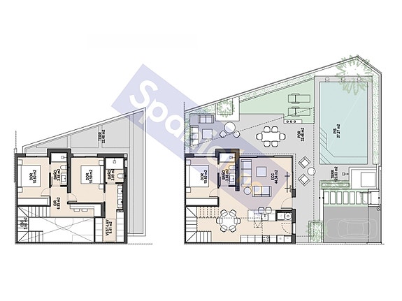 Svært eksklusiv villa med 3 soverom | Stort uteområde med privat basseng | Høye kvaliteter
