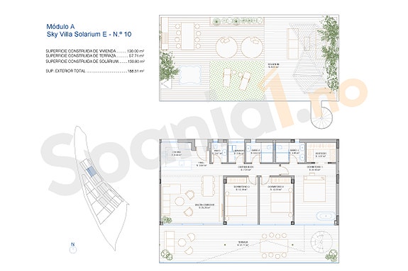 Nytt luksusprosjekt i El Higuerón - Penthouse med 3 soverom, store terrasser og tilgang til Higuerón Resort