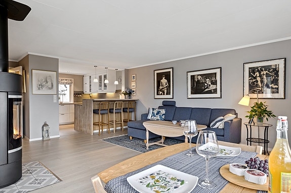 Gode muligheter for ulike møbleringsløsninger.