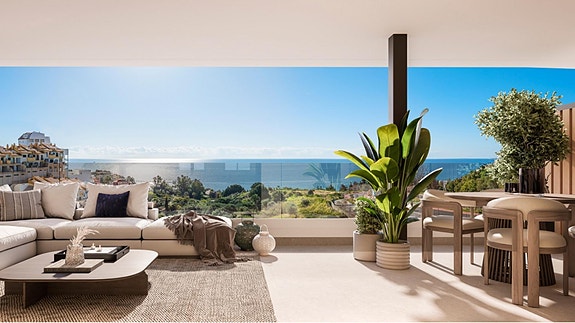 Duplex penthouse med havutsikt i Torremuelle - Kun 300 meter fra stranden