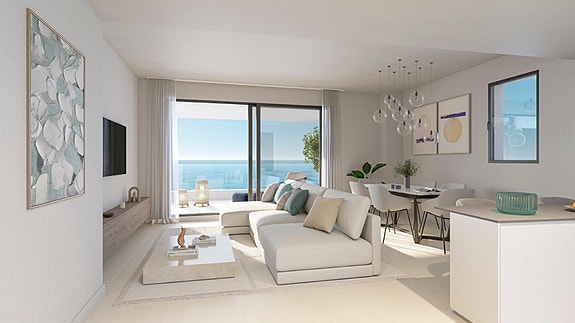 Duplex penthouse med 3 soverom og havutsikt i Torremuelle - Kun 300 meter fra stranden