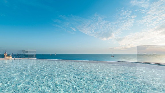 Duplex penthouse med havutsikt i Torremuelle - Kun 300 meter fra stranden