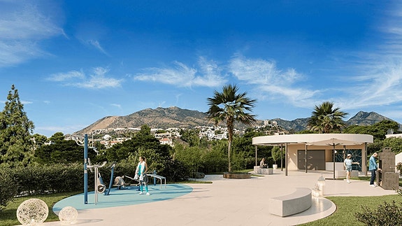 Duplex penthouse med havutsikt i Torremuelle - Kun 300 meter fra stranden