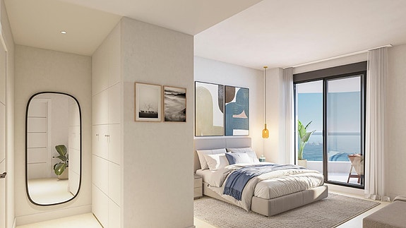 Duplex penthouse med havutsikt i Torremuelle - Kun 300 meter fra stranden