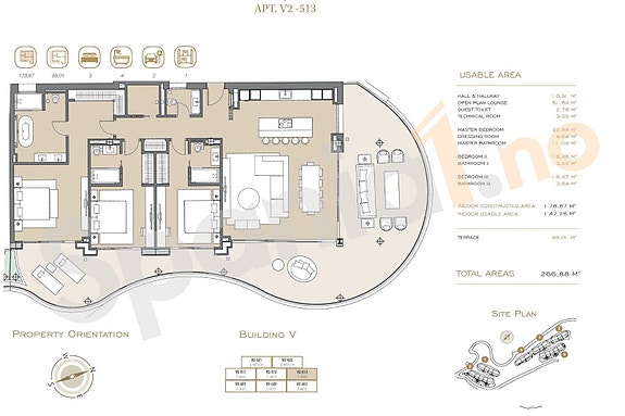 Eksklusiv leilighet med 3 soverom og 2 bad - Store terrasser og havutsikt - Luksuriøse fellesfasiliteter