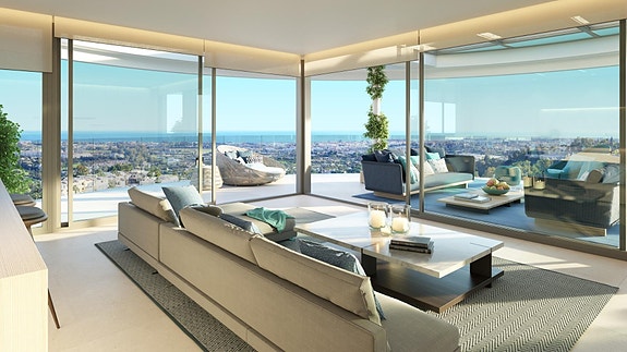 Eksklusiv penthouse med 3 soverom og privat basseng - Spektakulær havutsikt og 300 m² terrasse