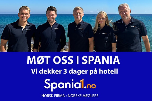 NYHET! Moderne leilighet med 3 soverom, takterrasse og felles basseng - Høy standard med Miele-kjøkken