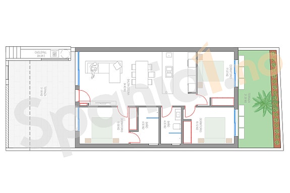 NYHET! Stilfull leilighet på bakkeplan med 3 soverom, store terrasser og Miele-kjøkken