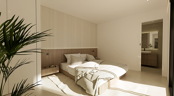 Ny lekker villa med 3 soverom og 2 bad - Privat basseng, takterrasse og solrike uteplasser