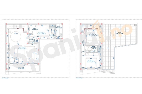 Ny lekker villa med 3 soverom og 2 bad - Privat basseng, takterrasse og solrike uteplasser