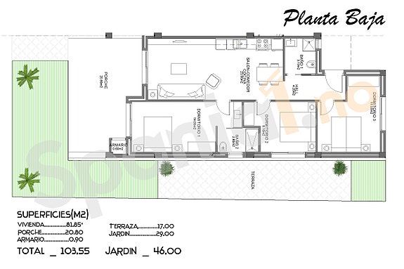 Turistlisens - Leilighet med 3 soverom og 2 bad - Privat hage, stor terrasse og moderne fellesfasiliteter
