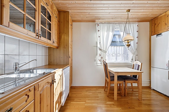 ..Også plass også til spisebord