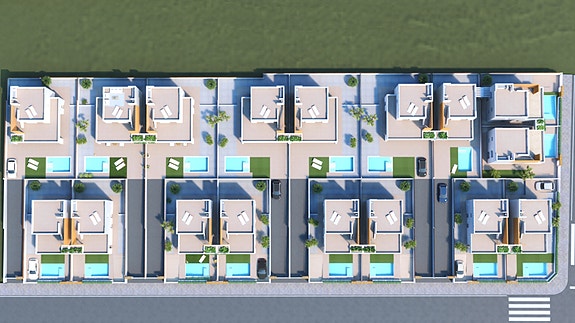 Nøkkelferdig villa | Privat basseng og takterrasse | Romslig planløsning - 3 soverom og 3 bad