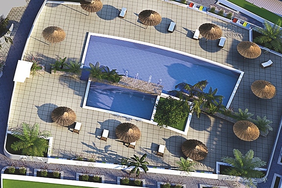 Attraktiv beliggenhet - Like ved nydelig strand - Nye moderne leiligheter med 2 eller 3 soverom