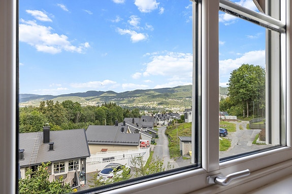 Fantastisk utsikt fra soverommet!