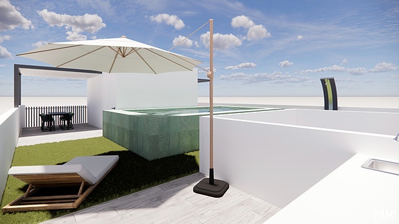 Moderne strandleiligheter med 2 soverom - Bare 100 meter fra stranden