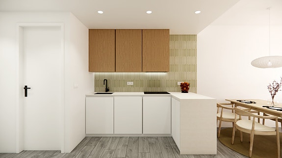 Lekre leiligheter med fellesbasseng på takterrasse og havnær beliggenhet - 100 meter fra stranden