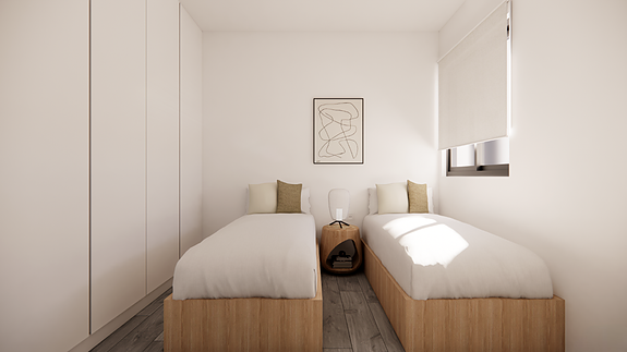 Nytt boutique-prosjekt like ved stranden - Moderne toppleilighet med felles takterrasse og basseng