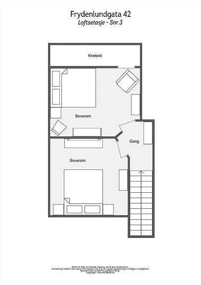 Plantegning loftsetasje