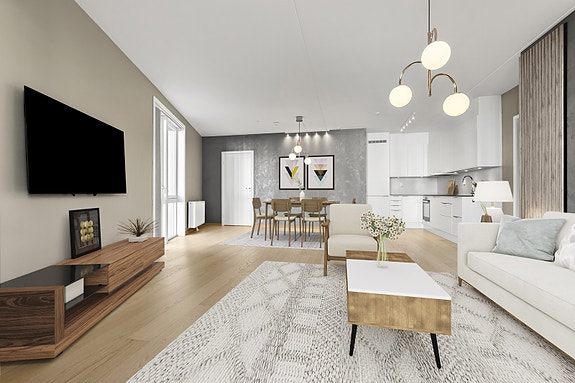 Velkommen til Snølia 5! (Bildet er digitalt møblert)