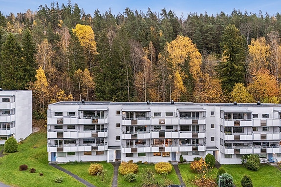 Trygt, pent og godt ivaretatt nabolag.