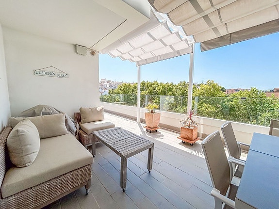 Dupleks-penthouse med 143 m² terrasse og privat jacuzzi - Spektakulær havutsikt i Marbella - 143m2 terrasse