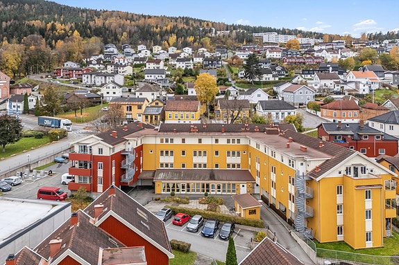 Fjordparken borettslag ligger nydelig til ved fjorden