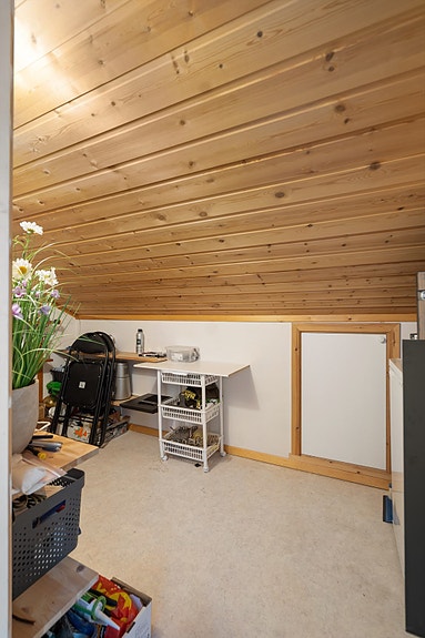 Bod med god lagringsplass