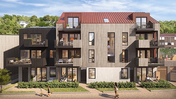 Salg av kontraktsposisjon - W Eiendomsmegling v/ Benjamin Bødtker og Markus Håland har gleden av å presentere en splitter ny leilighet i Storetveithagen!