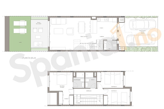 UTSIKT! Rekkehus med hage og resortfasiliteter - Omgitt av natur og kort vei til stranden